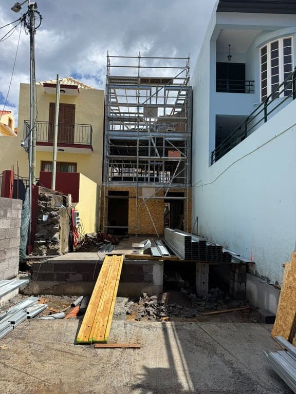 Machico construction progress